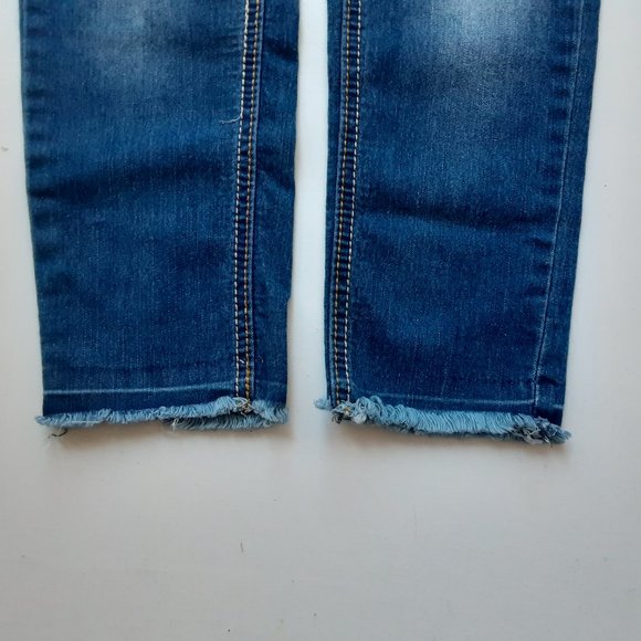 VIGOSS girl’s “Bee Happy” ankle skinny blue jeans (7) - Picture 9 of 9
